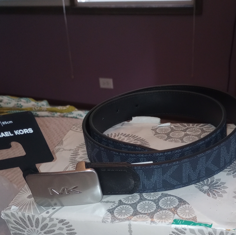 Michael kors men's logo belt - Picture 6 of 12